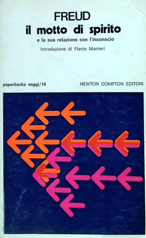 Il motto di spirito - Sigmund Freud - copertina