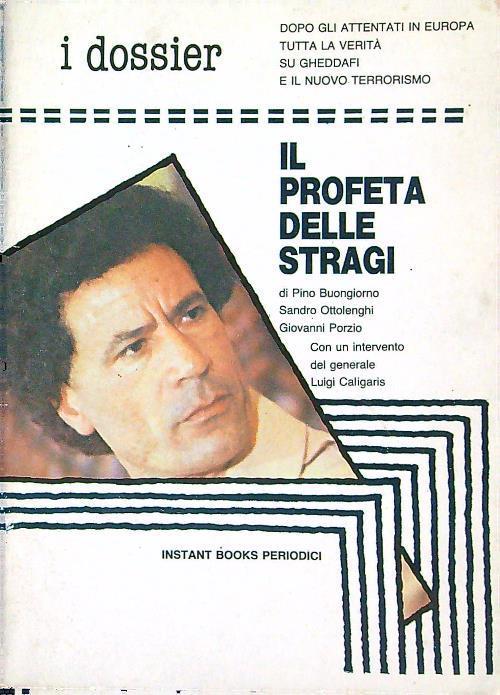 Il profeta delle stragi - copertina