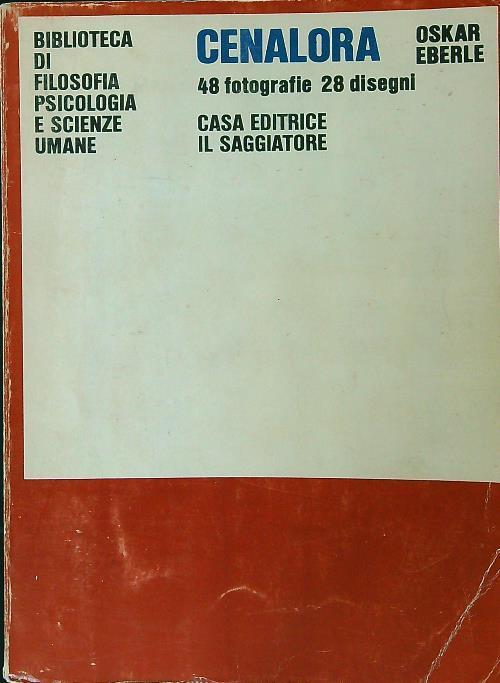 Cenalora 48 fotografie 28 disegni - Oskar Eberle - copertina