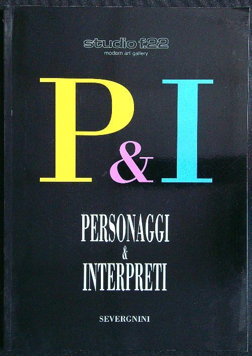 Personaggi & interpreti - copertina