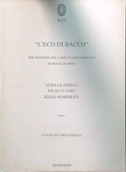L' eco di Bacco - copertina