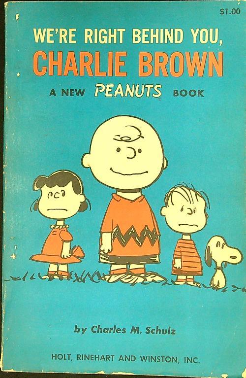 We're right behind you, Charlie Brown