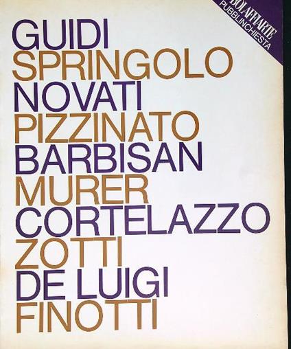 Dieci artisti veneti - aa.v. - copertina