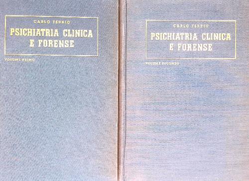 Psichiatria clinica e forense. 2VV