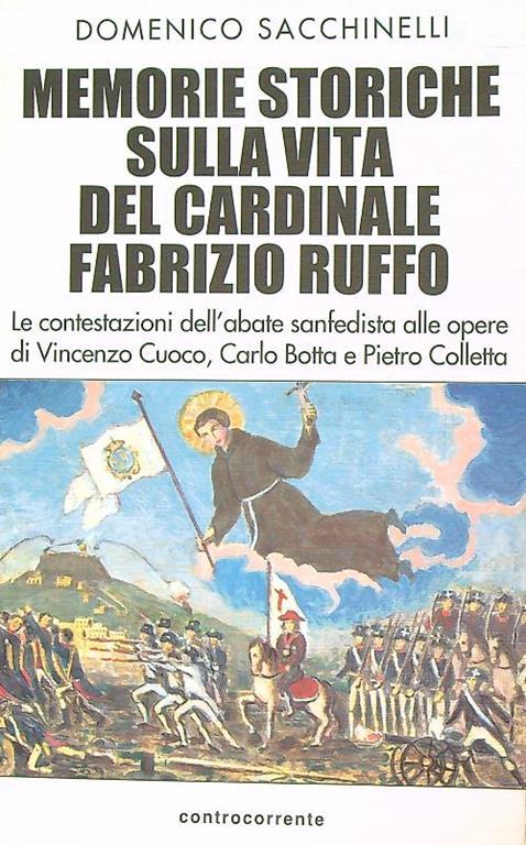 Memorie storiche sulla vita del cardinale Fabrizio Ruffo - Domenico Sacchinelli - copertina