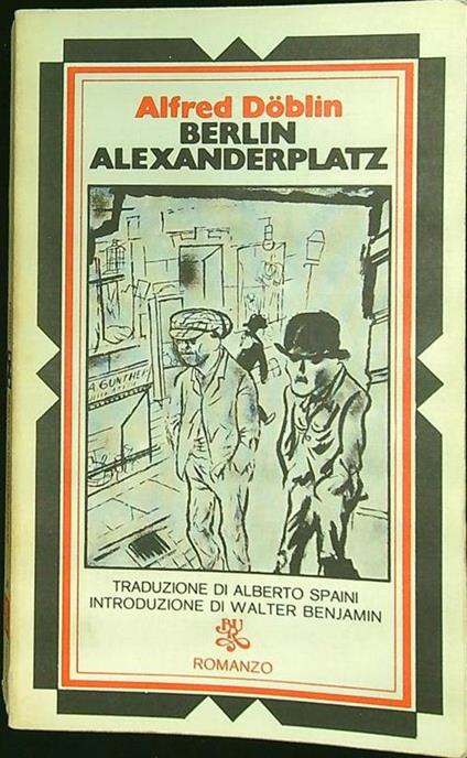 Berlin Alexanderplatz - Alfred Doblin - copertina
