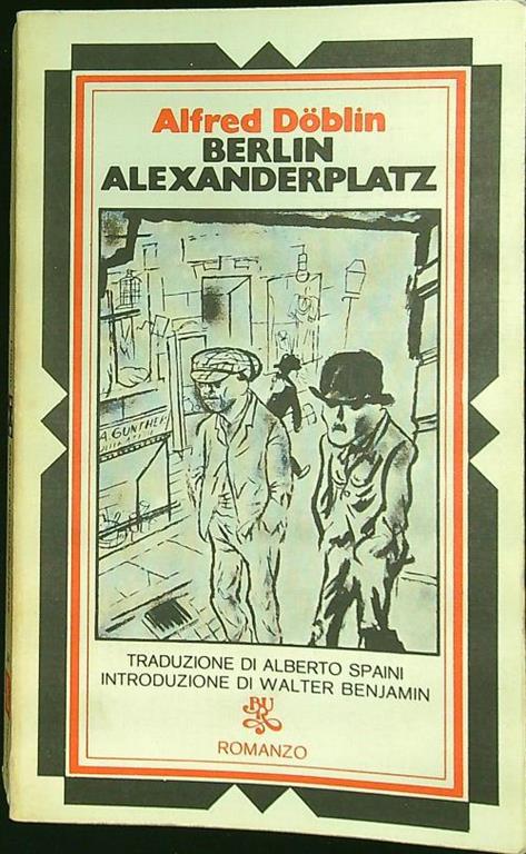 Berlin Alexanderplatz - Alfred Doblin - copertina