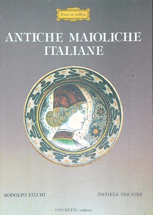 Antiche maioliche italiane - Rodolfo Falchi - copertina