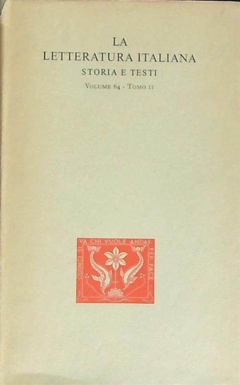 Narratori dell' ottocento e del primo novecento. Tomo II - Aldo Borlenghi - copertina
