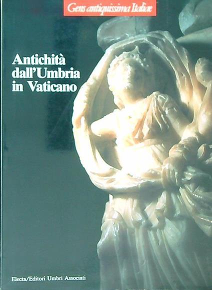 Antichità dall'umbria in vaticano - copertina