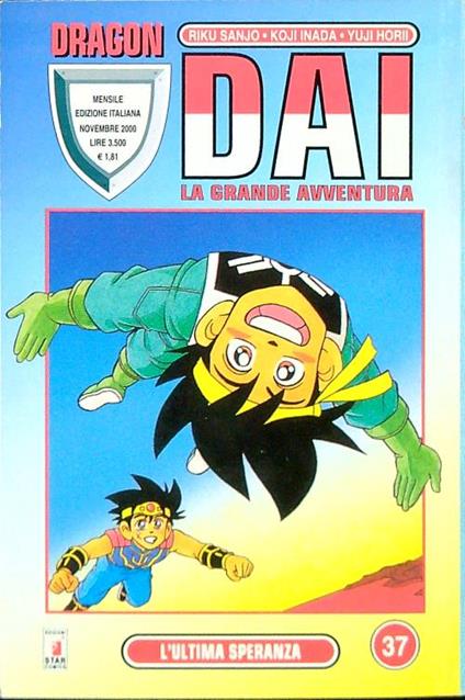 Dragon. L'ultima speranza vol. 37 - copertina