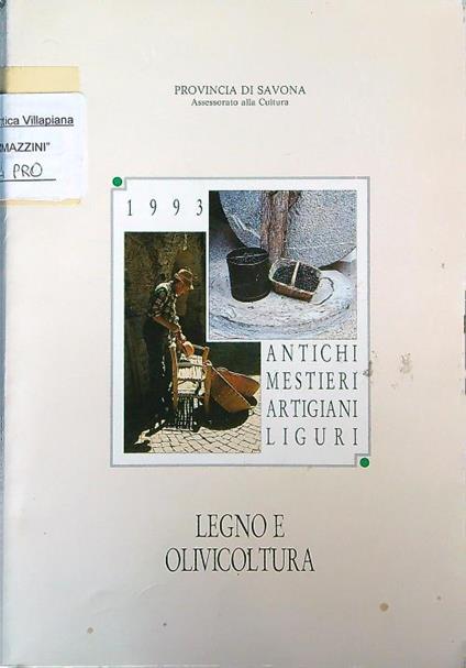 Legno e olivicoltura - copertina