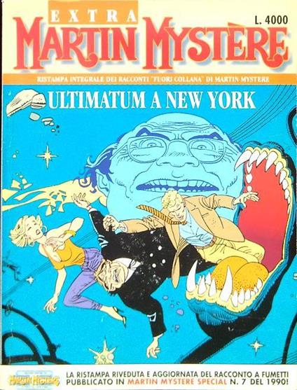 Martin Mystère Extra 9. Ultimatum a New York - copertina
