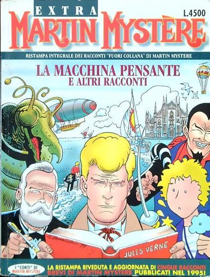 Martin Mystère Extra 16. La macchina pensante e altri racconti - copertina