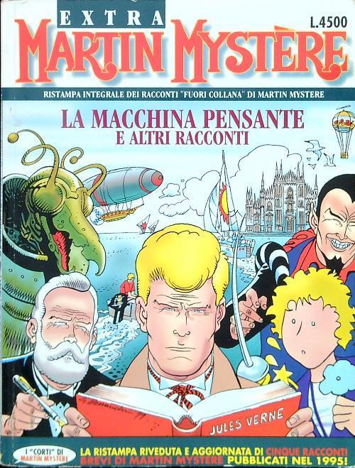 Martin Mystère Extra 16. La macchina pensante e altri racconti - copertina