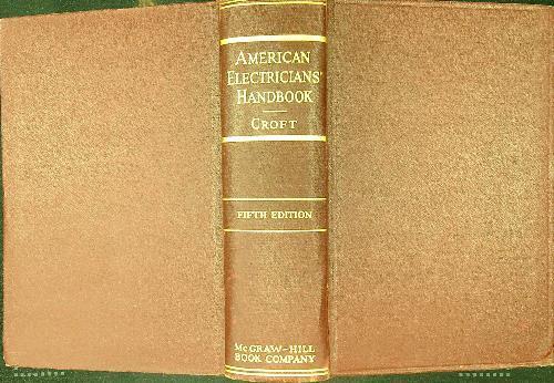 American electricians' handbook - Terrell Croft - copertina