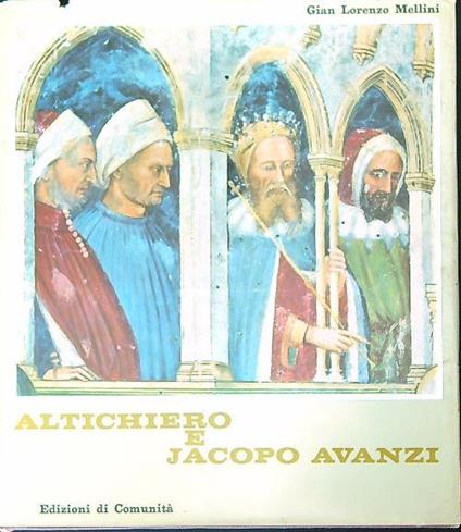 Altichiero e Jacopo Avanzi - G. Lorenzo Mellini - copertina