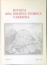 Rivista della società storica varesina fasc. X/luglio 1971