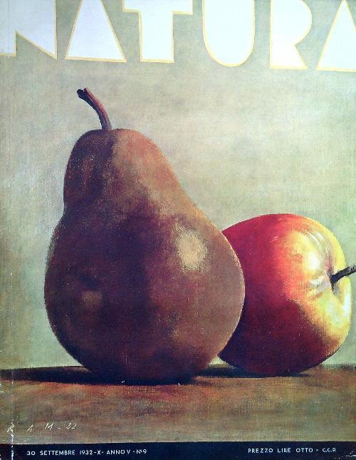 Natura 30 Settembre 1932-X Anno V - N. 9 - copertina