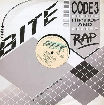 Bite records Code 3 Hip Hop and rap. Vinile - copertina
