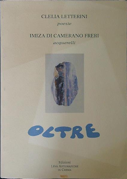 Oltre - Letterini - copertina