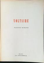Voltaire pagine scelte