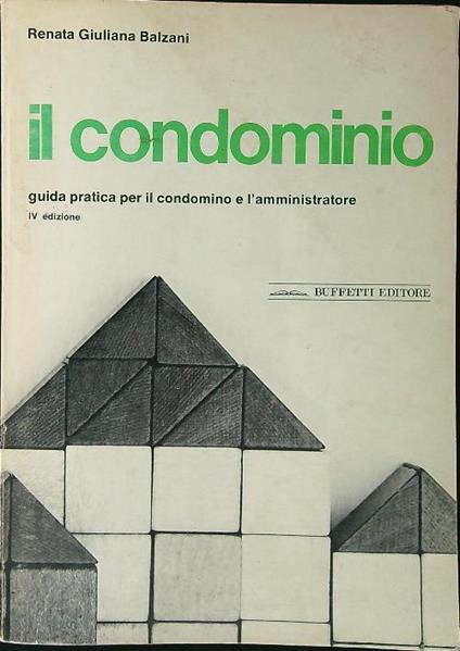 Il condominio - Renata G. Balzani - copertina