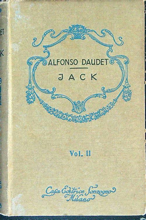 Jack vol. 2 - Alphonse Daudet - copertina