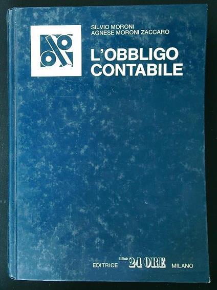 L' obbligo contabile - Anna Moroni - copertina