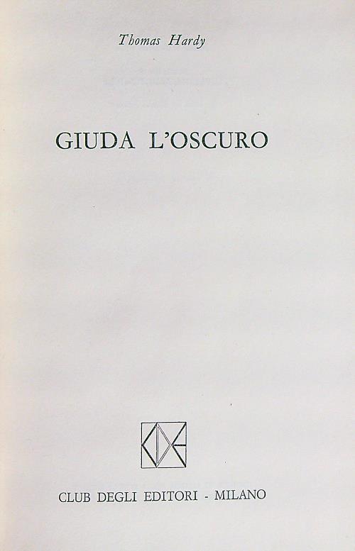 Giuda l'oscuro