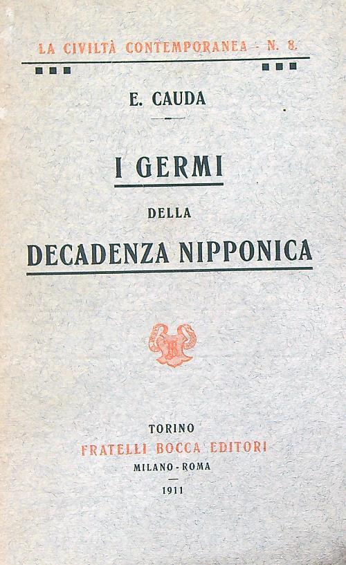 I germi della decadenza nipponica