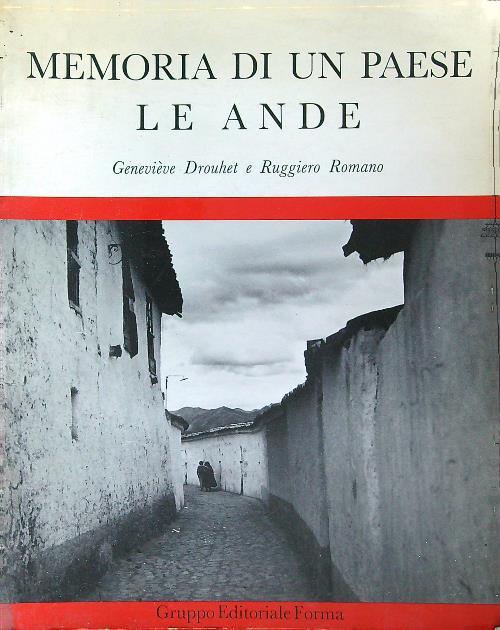 Memoria di un paese le Ande