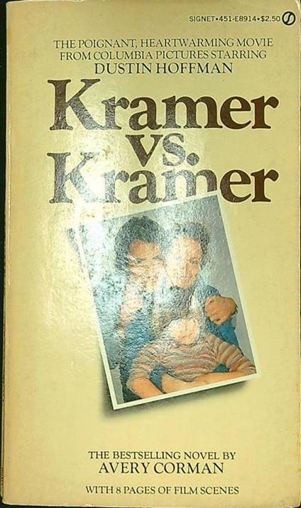 Kramer vs Kramer - Avery Corman - copertina
