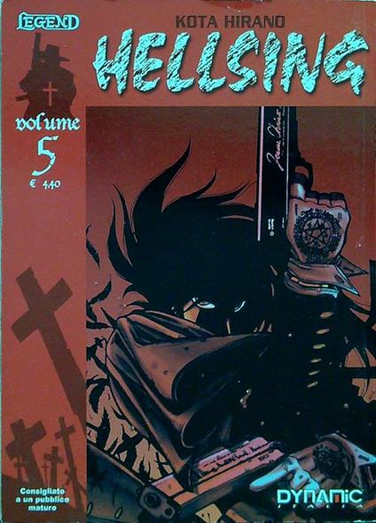 Hellsing - Vol. 5 - Kota Hirand - copertina