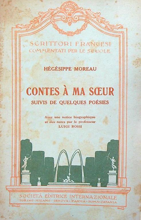 Contes a Ma Soeur - copertina
