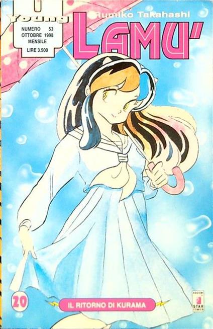 Lamu' - 20 - Rumiko Takahashi - copertina