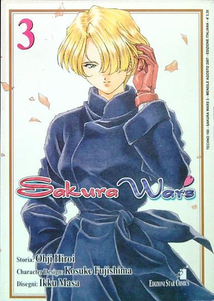 Sakura Wars 3 - Hiroi - copertina