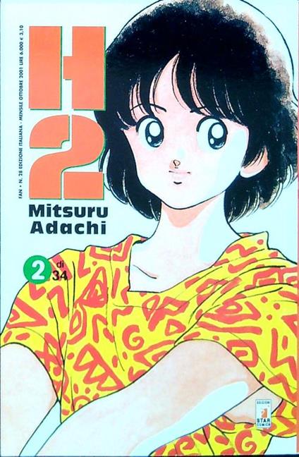 H2 - 2 - Mitsuru Adachi - copertina