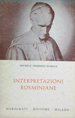Interpretazioni rosminiane