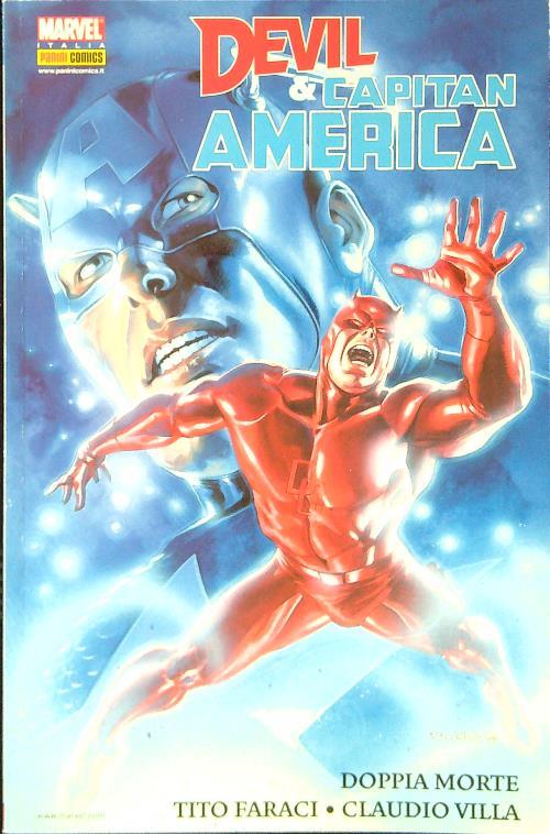 Devil & Capitan America - Doppia morte - copertina
