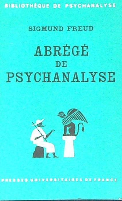 Abrege de Psychanalyse - Sigmund Freud - copertina