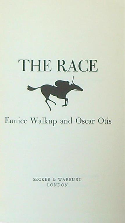 The Race: Eunice Walkup, Oscar Otis - copertina