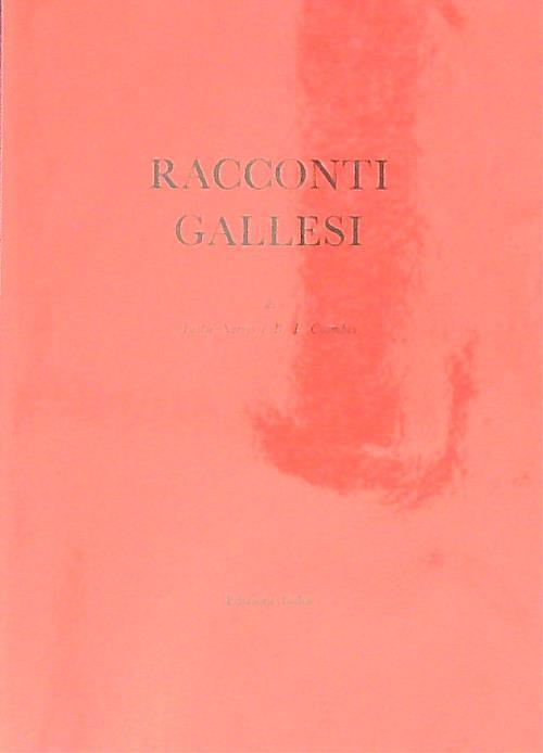 Racconti  gallesi - copertina