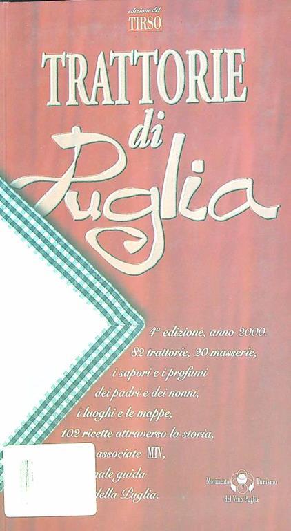 Trattorie di Puglia - copertina