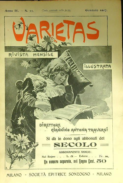 Varietas 1907 2vv - copertina