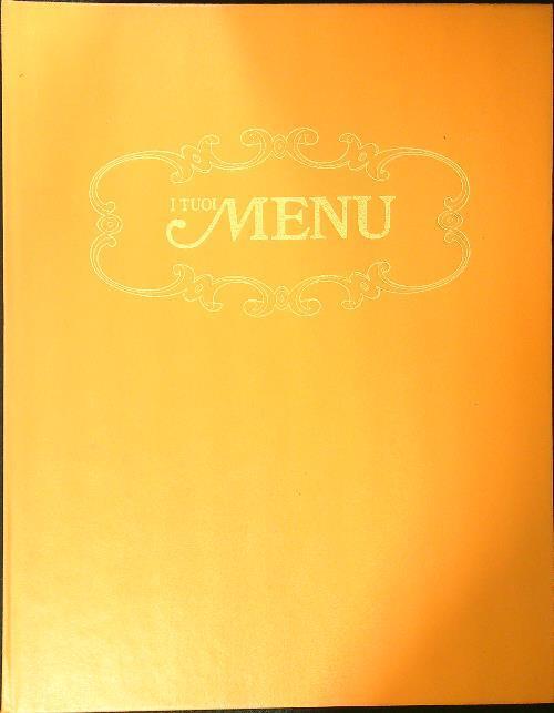 I tuoi menu' vol. 2 - copertina