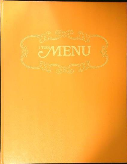 I tuoi menu' vol. 5 - copertina