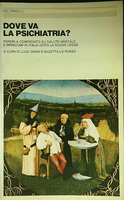 Dove va la psichiatria? - Luigi Onnis - copertina