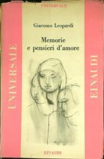 Memorie e pensieri d'amore