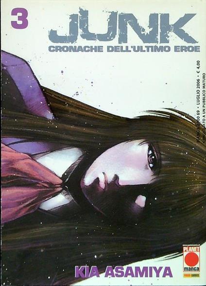 Junk Cronache dell'ultimo eroe 3 - Kia Asamiya - copertina